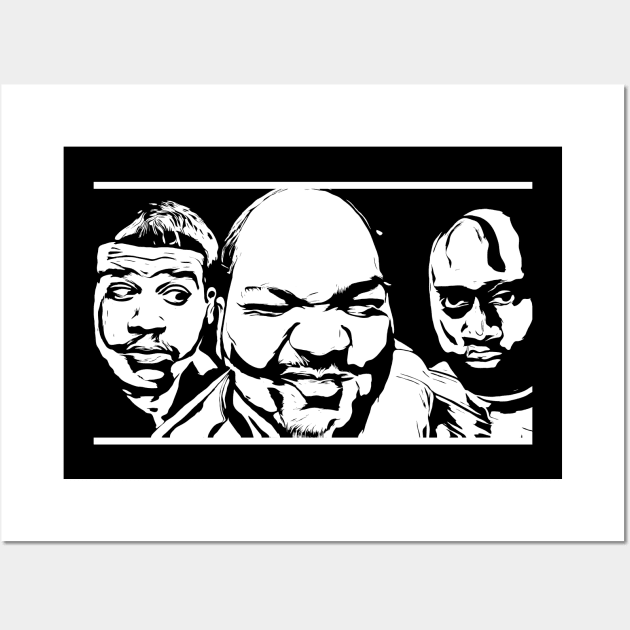 De la soul, white Wall Art by Degiab